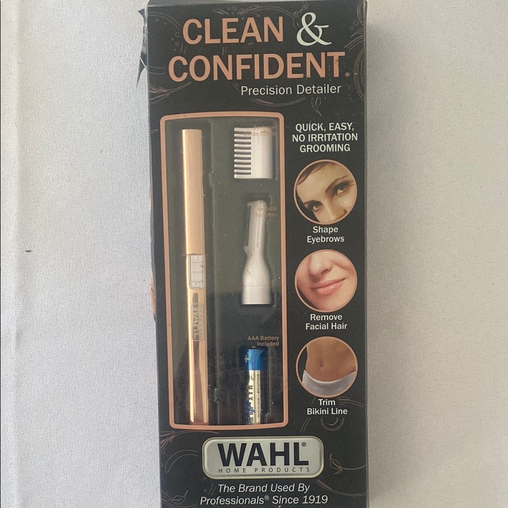 Wahl Clean & Confident Precision Detailer in Gold